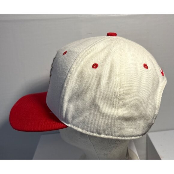 Nike Team Canada Hockey Hat Snapback White Red Cotton Embroidered Adjustable - Picture 5 of 9